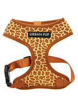 Giraffe Print Harness - Our Giraffe Print Harness is a traditional design which is stylish, classy and never goes out of fashion. It is lightweight and incredibly strong. Designed by Urban Pup to provide the ultimate in comfort and safety. It features a breathable material for maximum air circulation that helps prevent you...
