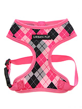 Pink Argyle Harness - Our Pink Argyle Harness checked Harness is a traditional Scottish design which represents the Clan Campbell of Argyll in western Scotland. It is stylish, classy and never goes out of fashion. Used for kilts and plaids, and for the patterned socks worn by Scottish Highlanders since at least the 17th...